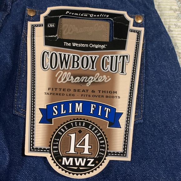 Wrangler Cowboy Cut Women’s Jean NEW Size 3 x 36 Slim fit tapered Fits over boot - Picture 8 of 9
